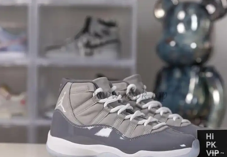 cool Air 11 PK ready retail to GOD materials grey ship Jordan 0522